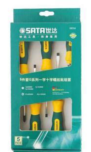 高效率優(yōu)選 世達SATA工具00334 G系列5件一字十字螺絲批組套深度解析