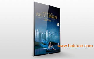 深圳穎網 專業供應65寸豎式壁掛廣告機，打造高效廣告與交互解決方案