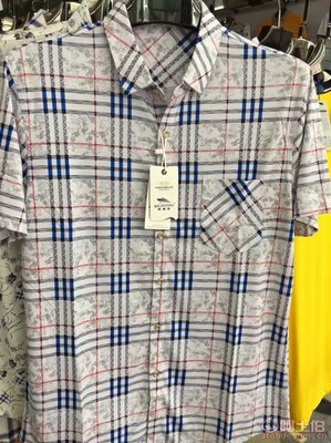 【自主品牌廠家處理襯衫短袖男品牌絲光棉中年男士襯衫輕奢商務男裝尾單雜款1701】汕頭市濠江區(qū)誠誠服裝廠 - 產品庫